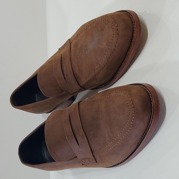 𝅺Nisolo oiled leather loafer size 12 - Picture 6 of 14